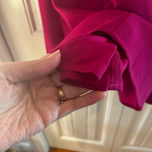 Magenta Pink Barbiecore Eliza J. dress size 10p (petite) - Picture 6 of 8